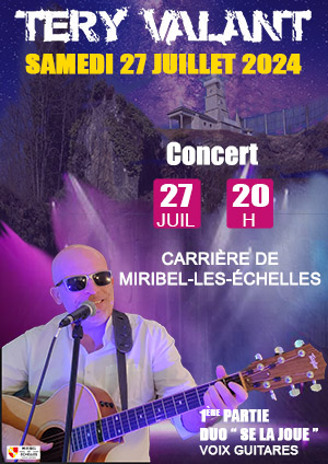 Affiche Concert Miribel les échelles
